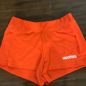 Hooters XS orange shorts
